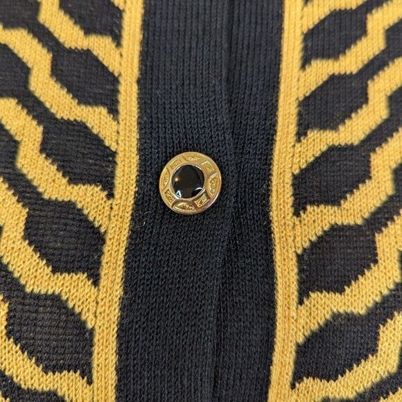 VTG Epic Steven Maximalist Retro Preppy Old Money Academia Mobwife Cardigan 6 - Picture 5 of 9